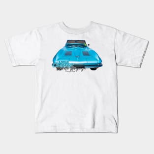 1963 Chevrolet Corvette Stingray Convertible Kids T-Shirt